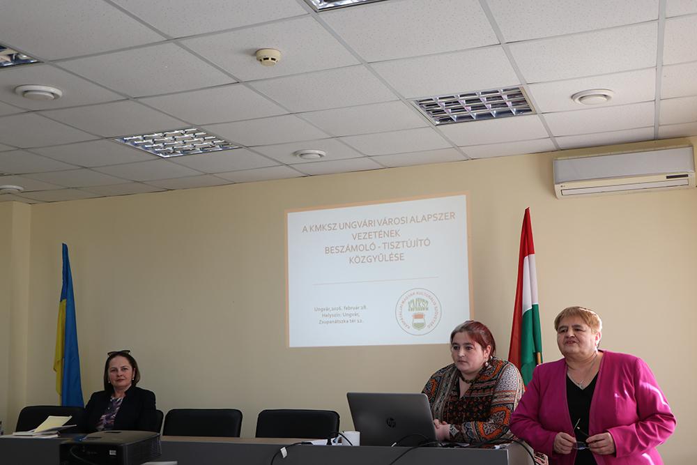 Megtartották a KMKSZ Ungvári Alapszervezetének beszámoló-tisztújító közgyűlését